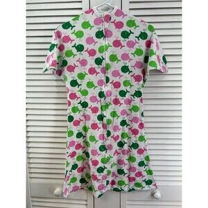 Zipadee zip size 12-24M swaddle transition blanket pink and green whales